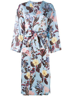 floral print trench coat Vivetta
