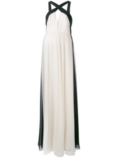 halterneck maxi dress Halston Heritage