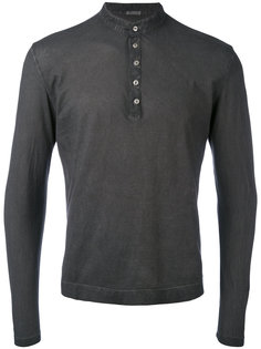 buttoned sweatshirt Massimo Alba