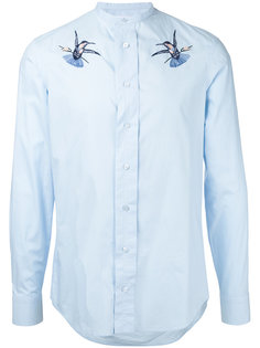 hummingbird embroidered shirt Alexander McQueen