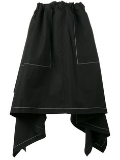 draped asymmetric skirt  J.W.Anderson