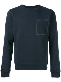 zipped chest pocket sweatshirt Woolrich