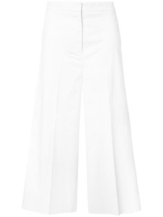 укороченные расклешенные брюки Rochas