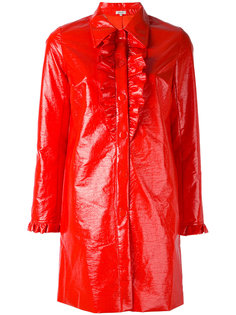 frill detail coat Manoush