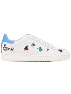 embroidered insect sneakers  Moa Master Of Arts