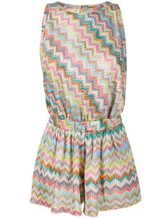 Mare Zigzag Sleeveless Playsuit Missoni