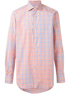 клетчатая рубашка Kiton