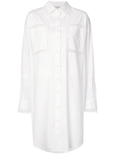 lace panel shirt dress  Natasha Zinko