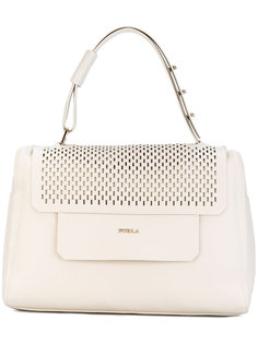 сумка-тоут с резным узором Furla