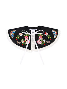floral embroidery collar Vivetta