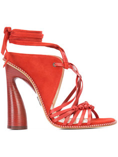 lace-up strappy sandals Paul Andrew