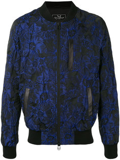 floral jacquard bomber jacket Unconditional