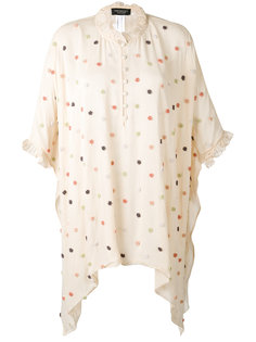 floral draped blouse  Twin-Set
