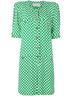 polka dot patterned dress Nina Ricci Vintage