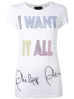 футболка Queenie Philipp Plein