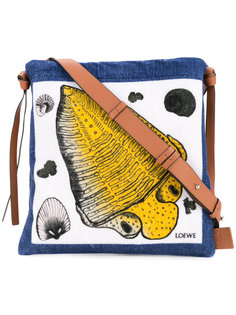 fossil print messenger bag Loewe