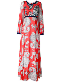 paisley print maxi dress Manoush