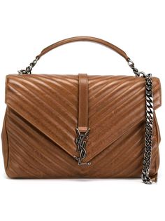 большая сумка-сэтчел  Collegé Monogram Saint Laurent