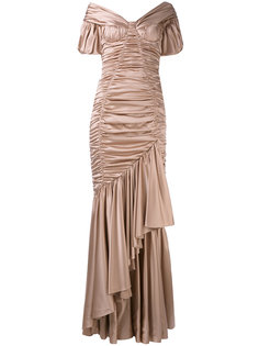 вечернее платье с открытыми плечами Dolce &amp; Gabbana