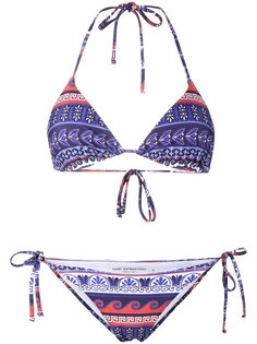 printed triangle bikini Mary Katrantzou