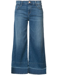 wide-legged cropped jeans J Brand