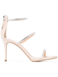 patent strap sandals Giuseppe Zanotti Design