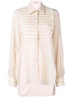 pearl buttons shirt Ermanno Scervino