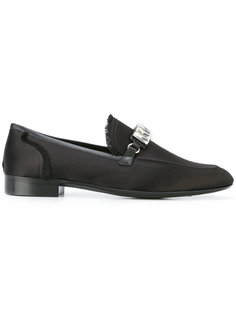 crystal-embellished satin loafers Giuseppe Zanotti Design