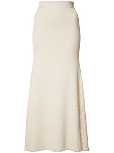 ribbed maxi skirt  Derek Lam