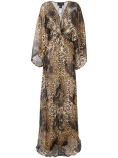 patterned long dress Philipp Plein