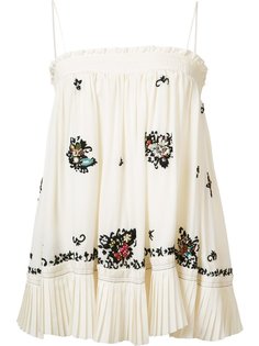 вышитый топ-юбка Derek Lam 10 Crosby