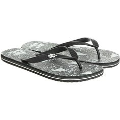 Вьетнамки DC Spray Graffik Black/Pewter