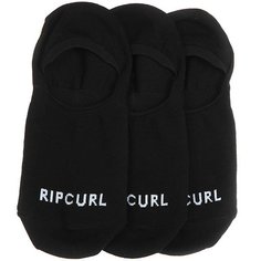 Носки низкие Rip Curl Invisible Sock-3p Black