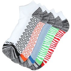 Носки низкие Rip Curl Pop Ankle Sock 5-pack White