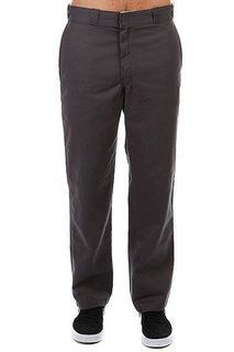 Штаны прямые Dickies Work Pant Washed Steel Gray