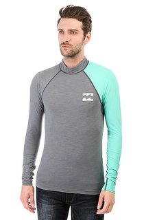 Гидрофутболка Billabong Contrast Ls Grey Heather