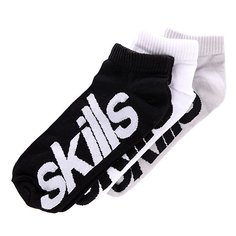 Носки Skills Summer Short Socks Black/White/Grey