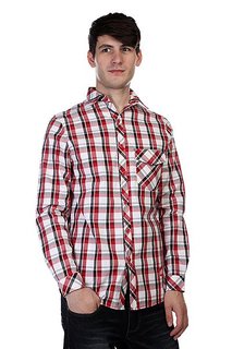 Рубашка в клетку Skills Check Shirt Red/Grey