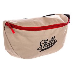 Сумка поясная Skills Logo Waise Bag Beige