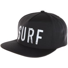 Бейсболка с прямым козырьком Rip Curl 100% Rad Snap Back Cap Black