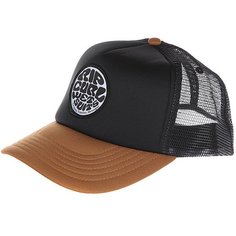 Бейсболка с сеткой Rip Curl Wetty Badge Trucker Brown