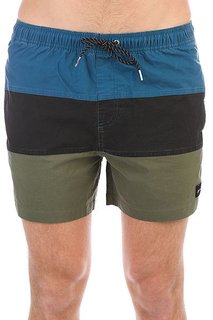 Шорты пляжные Quiksilver Panelblockvol15 Moroccan Blue