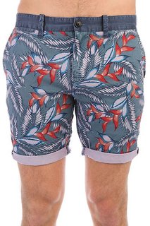 Шорты классические Quiksilver Paradisepointsh Indian Teal