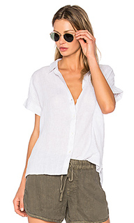 Short sleeve linen button up - James Perse