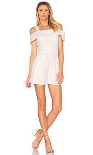 Seersucker short romper - Tibi