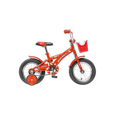 Велосипед Delfi, красно-бордовый, 12 дюймов, Novatrack