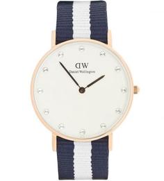 Часы с текстильным браслетом Daniel Wellington