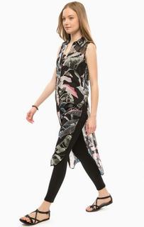 Длинная полупрозрачная туника без рукавов Mavi