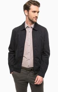 Легкая синяя куртка на молнии Trussardi Jeans