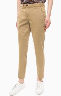 Бежевые хлопковые чиносы S.Oliver